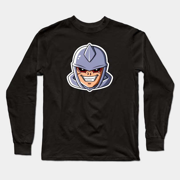 Captain Anime Manga Cartoon Character Long Sleeve T-Shirt by joolsd1@gmail.com